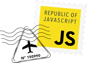 Republic of Javascript Postage Stamp